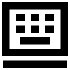 Floating Keyboard Case Tablet Icon from Sharp Remix Set