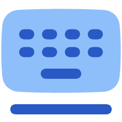 Floating Keyboard Case Tablet Icon from Plump Flat Set