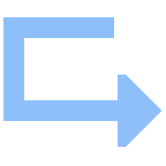 Key Enter Prompt Suggestion 1 Icon from Sharp Flat Set