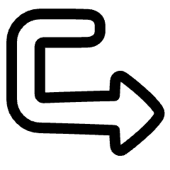 Key Enter Prompt Suggestion 1 Icon from Plump Line Set