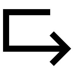 Key Enter Prompt Suggestion 1 Icon from Sharp Line Set
