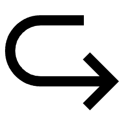 Key Enter Prompt Suggestion 2 Icon from Sharp Line Set