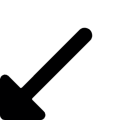 Keyboard Arrow Bottom Left Icon from Ultimate Bold Set