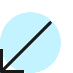 Keyboard Arrow Bottom Left Icon from Ultimate Colors Set