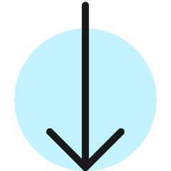 Keyboard Arrow Down Icon from Ultimate Colors Set