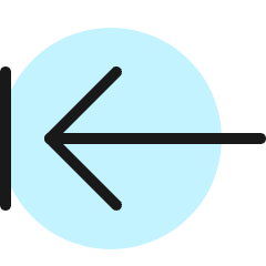 Keyboard Arrow Previous Icon from Ultimate Colors Set