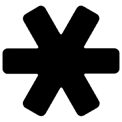 Keyboard Asterisk 2 Icon from Ultimate Bold Set