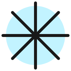 Keyboard Asterisk Icon from Ultimate Colors Set