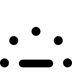 Keyboard Brightness Decrease Icon from Core Solid Set