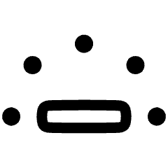 Keyboard Brightness Decrease Icon from Plump Line Set