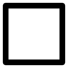 Keyboard Button Blank Icon from Nova Line Set