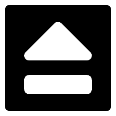 Keyboard Button Eject Icon from Nova Solid Set