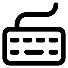 Keyboard Icon from Core Line Set