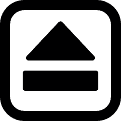 Keyboard Eject Alternate Icon from Ultimate Bold Set