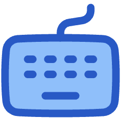 Keyboard Icon from Plump Duo Set