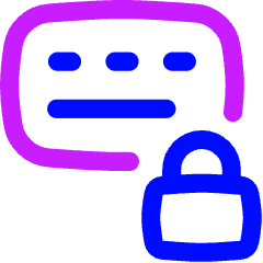 Keyboard Lock Icon from Flex Neon Set