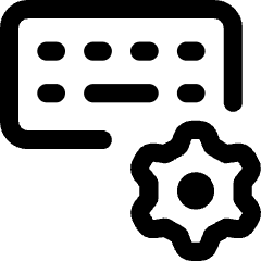 Keyboard Option Setting 2 Icon from Core Line Set