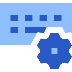 Keyboard Option Setting 2 Icon from Sharp Flat Set