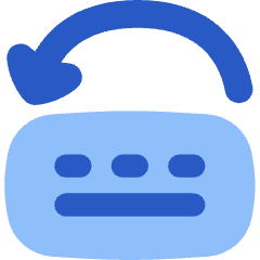Keyboard Previous Language Icon from Flex Flat Set