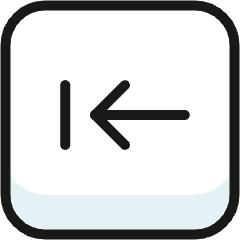 Keyboard Return 1 Icon from Ultimate Colors Set