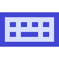 Keyboard Wireless Icon from Sharp Duo Set