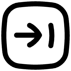 Next Square Icon from Flex Line Set