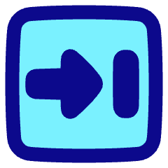 Next Square Icon from Plump Pop Set