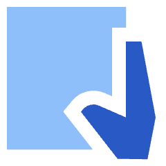 One Handed Holding Tablet Handheld Icon from Sharp Flat Set