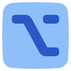 Option Square Icon from Plump Flat Set