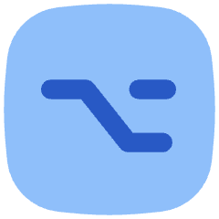Option Square Icon from Flex Flat Set