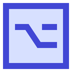 Option Square Icon from Sharp Duo Set