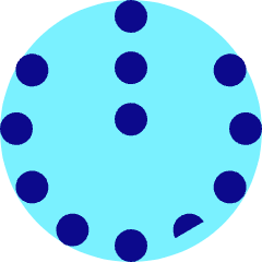 Power Off Dot Icon from Core Pop Set