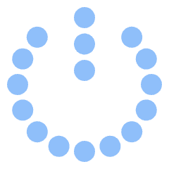 Power Off Dot Icon from Plump Flat Set