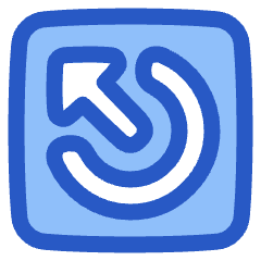 Power Off Square Icon from Plump Duo Set