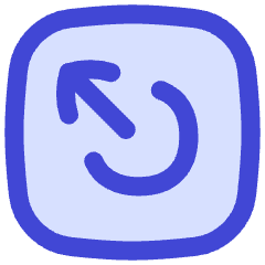 Power Off Square Icon from Flex Duo Set