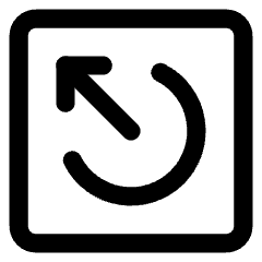 Power Off Square Icon from Core Line Set