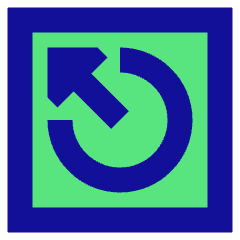 Power Off Square Icon from Sharp Pop Set