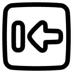 Previous 2 Icon from Plump Line Set