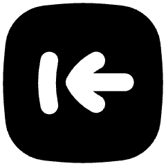 Previous 2 Icon from Flex Solid Set