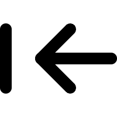 Previous Icon from Micro Line Set