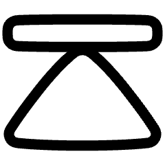 Projection Icon from Plump Line Set