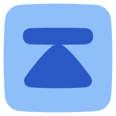 Projection Square Icon from Plump Flat Set