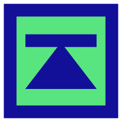 Projection Square Icon from Sharp Pop Set