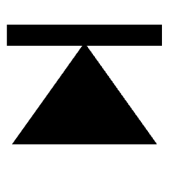 Projection Icon from Sharp Solid Set