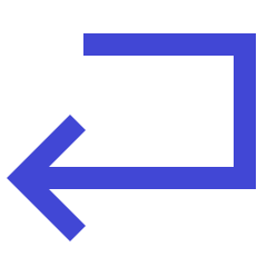 Return 1 Icon from Sharp Duo Set