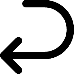 Return 2 Icon from Micro Line Set