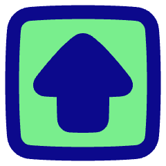 Shift Square Icon from Plump Pop Set
