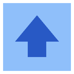 Shift Square Icon from Sharp Flat Set