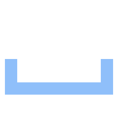 Spacebar Icon from Sharp Flat Set