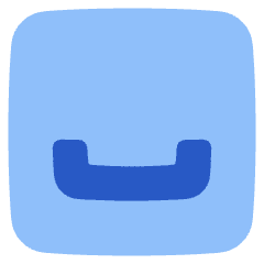 Spacebar Square Icon from Plump Flat Set